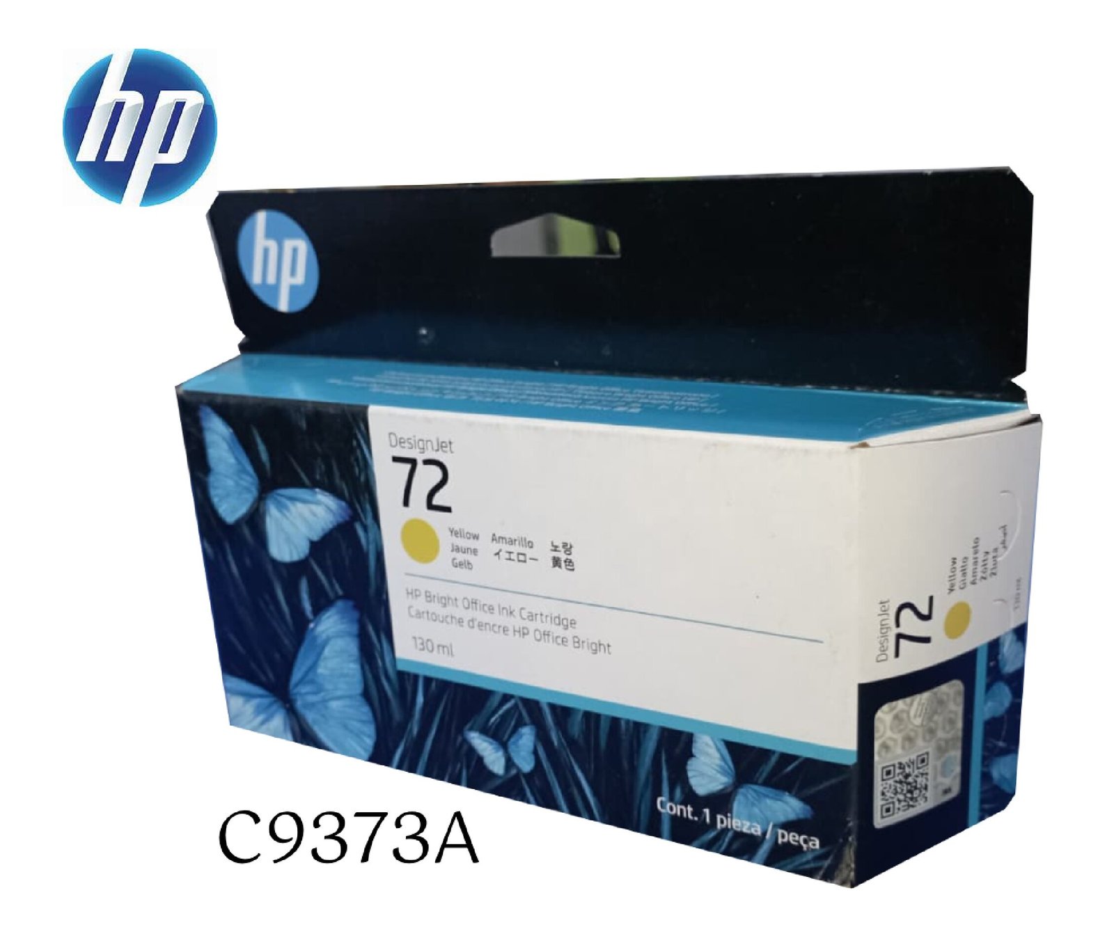 Tinta HP 72 Yellow C9373A DesignJet T610, T1100
