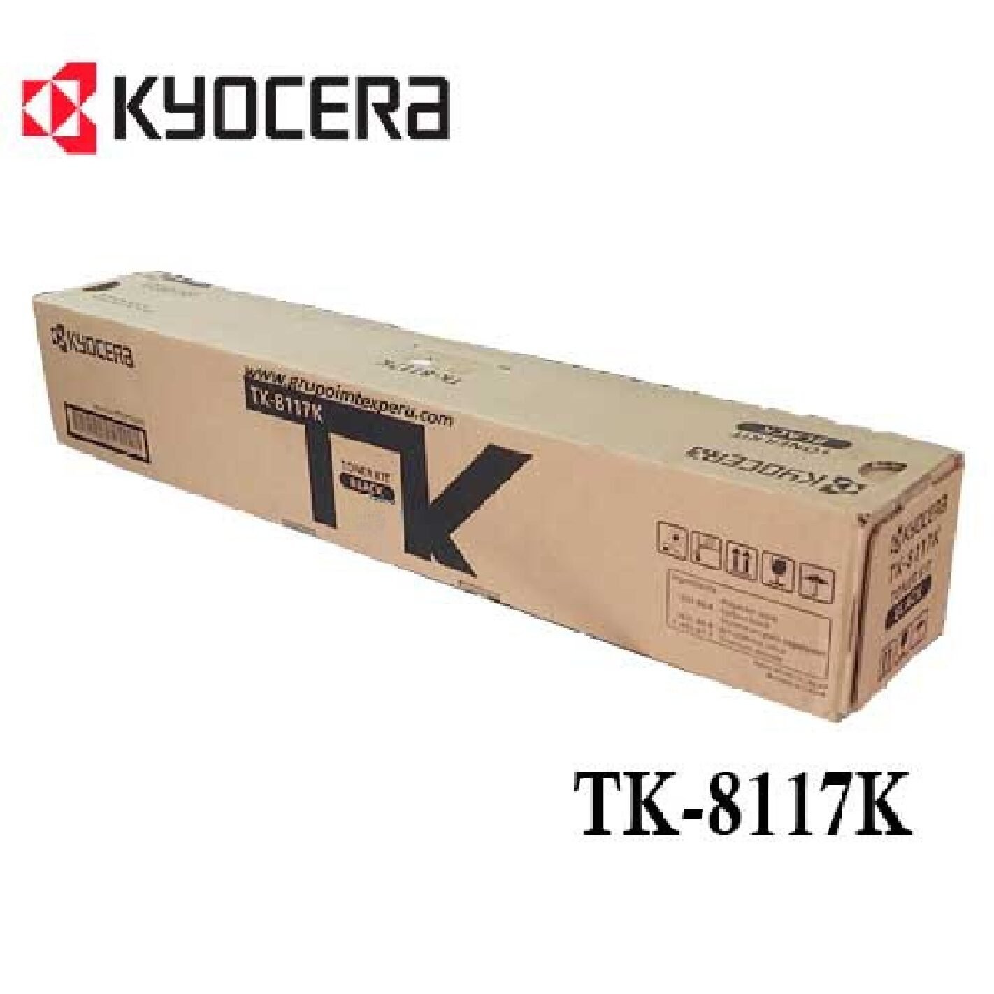 Toner Kyocera Tk-8117K Black Ecosys M8124Cidn 12Kpg