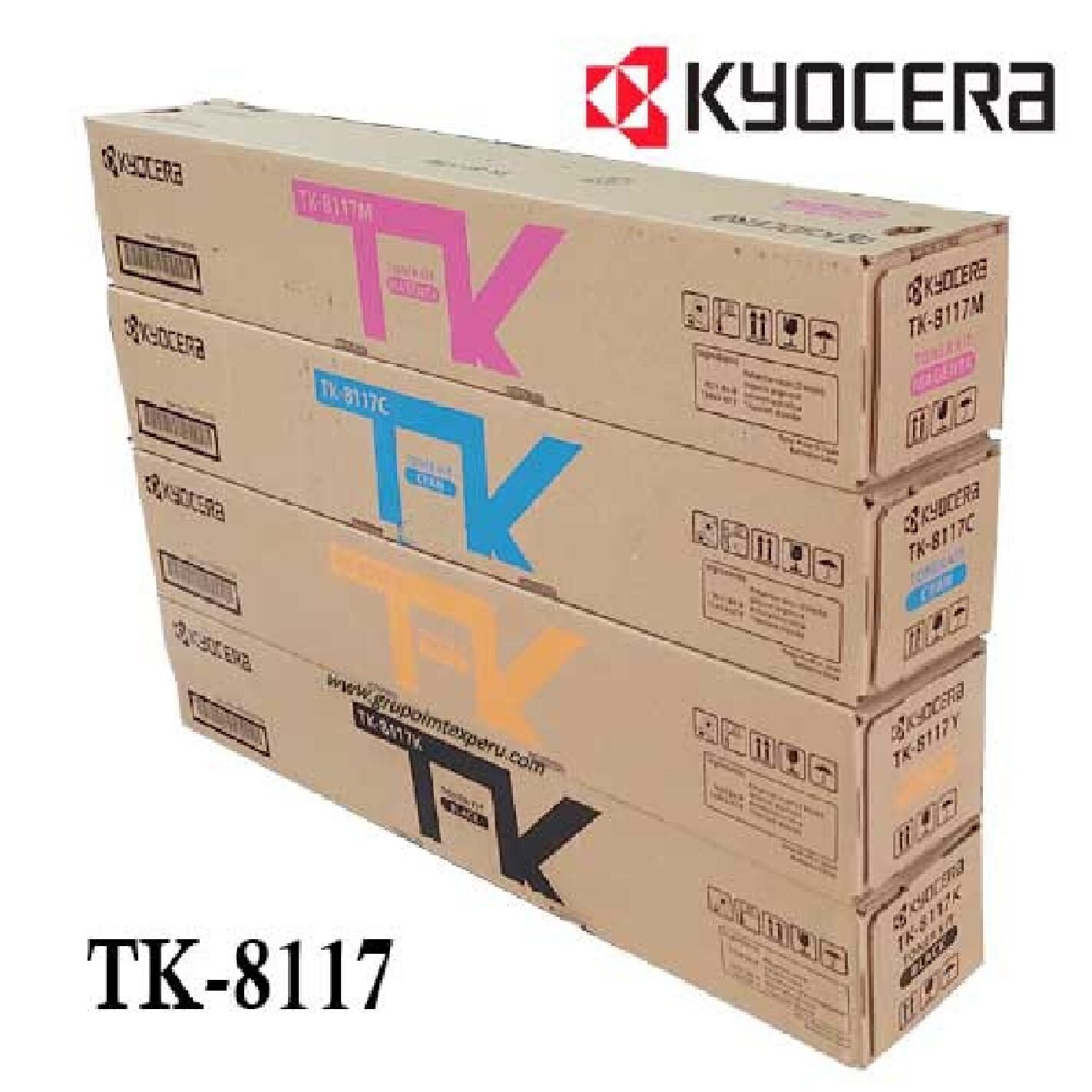 Toner Kyocera Tk-8117K Black Ecosys M8124Cidn 12Kpg - Imagen 2