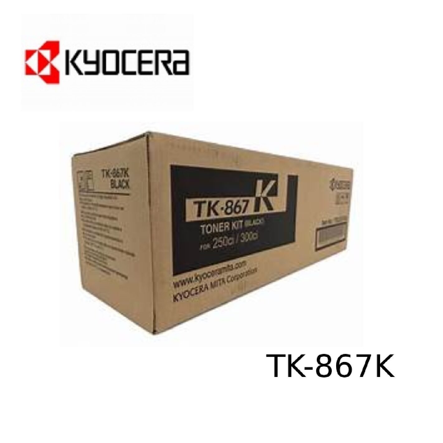 TONER KYOCERA TK-867K BLACK TASKALFA