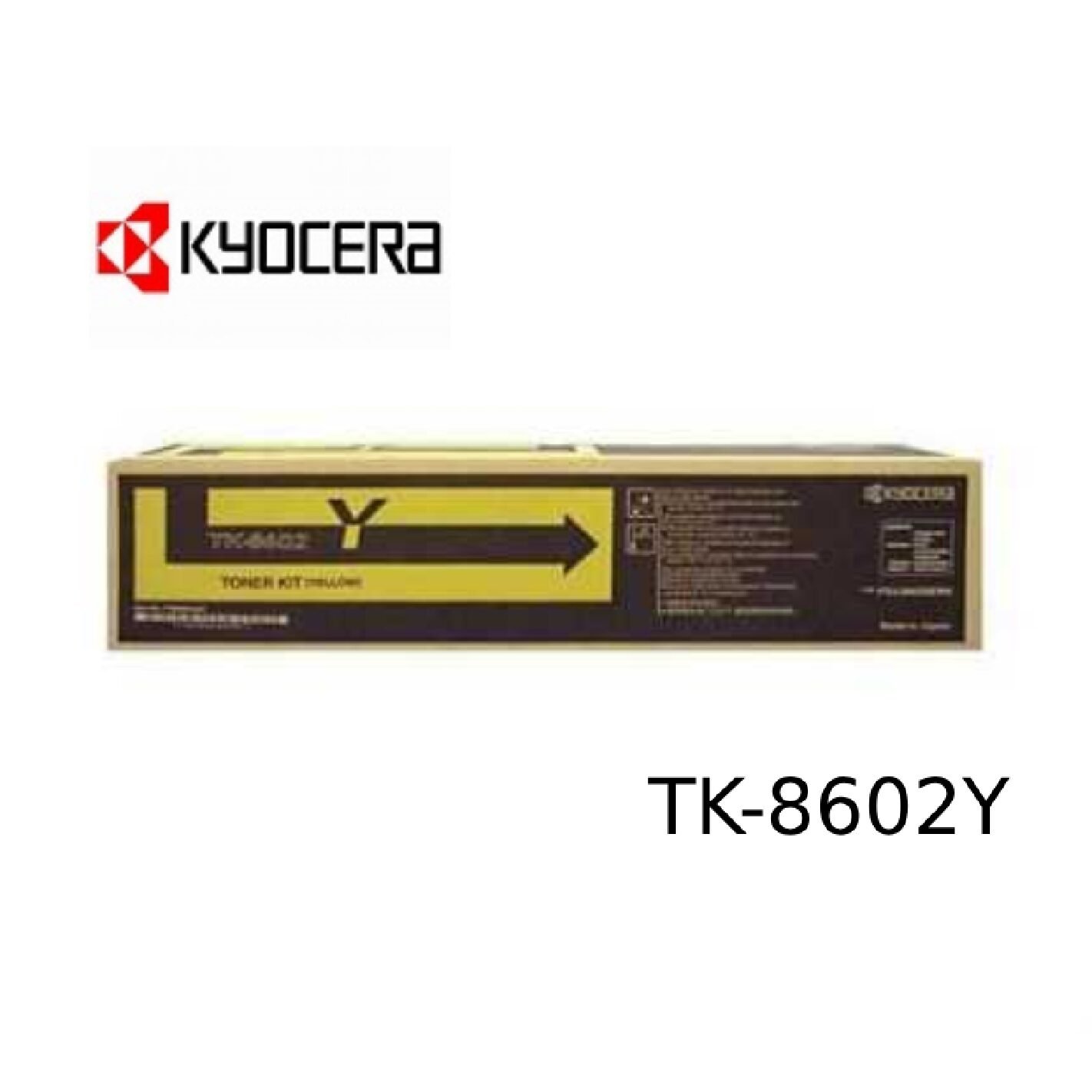 TONER KYOCERA TK-8602Y YELLOW PARA FS-8650DN