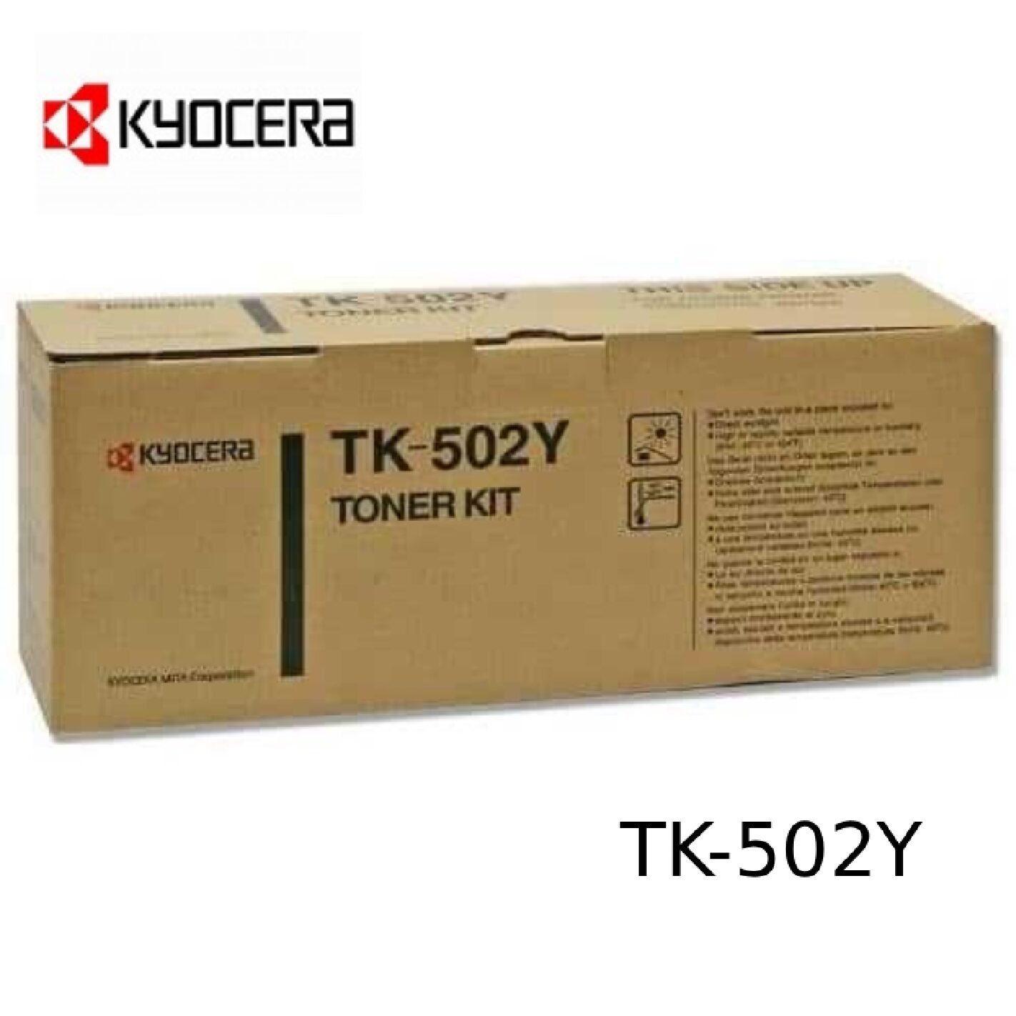 TONER KYOCERA TK-502Y YELLOW C5016N