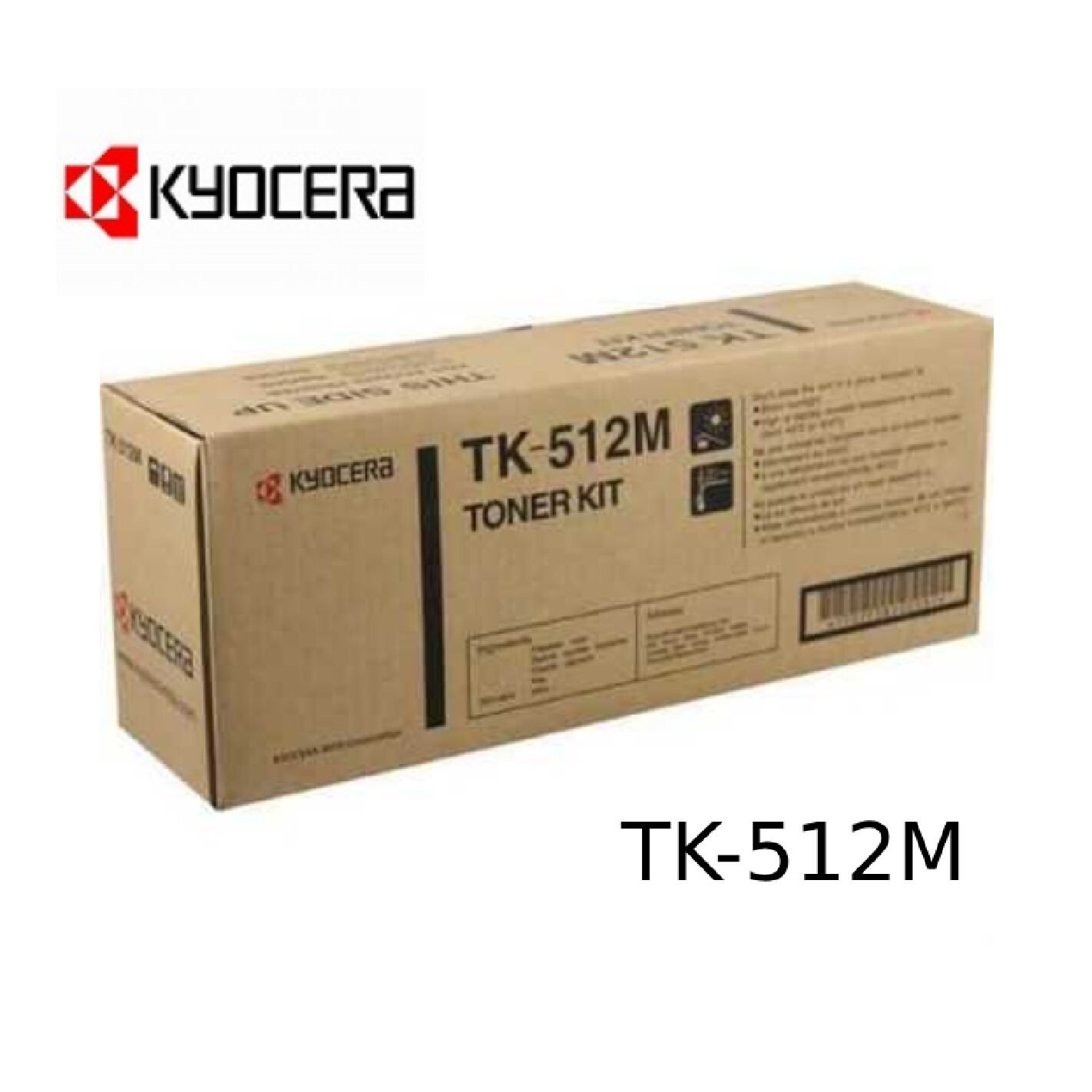 TONER KYOCERA TK-512M MAGENTA C5025N/C5030N
