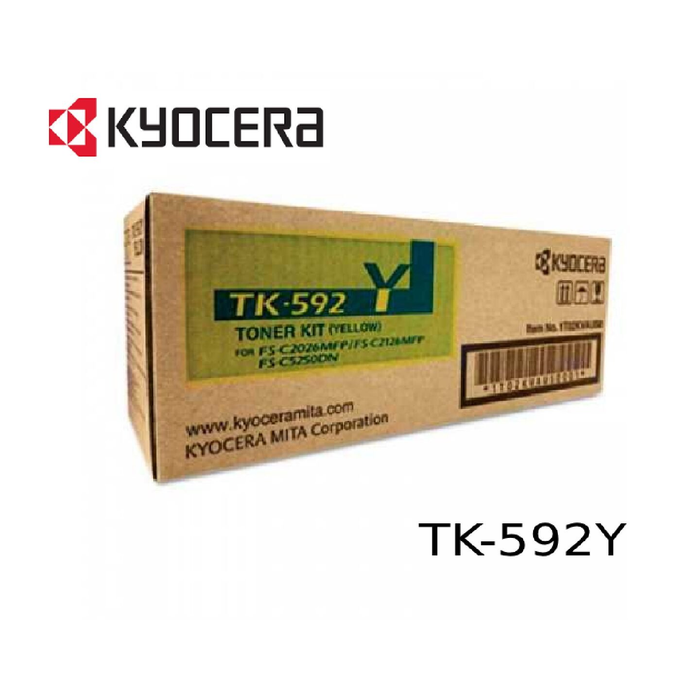 TONER KYOCERA TK-592Y YELLOW
