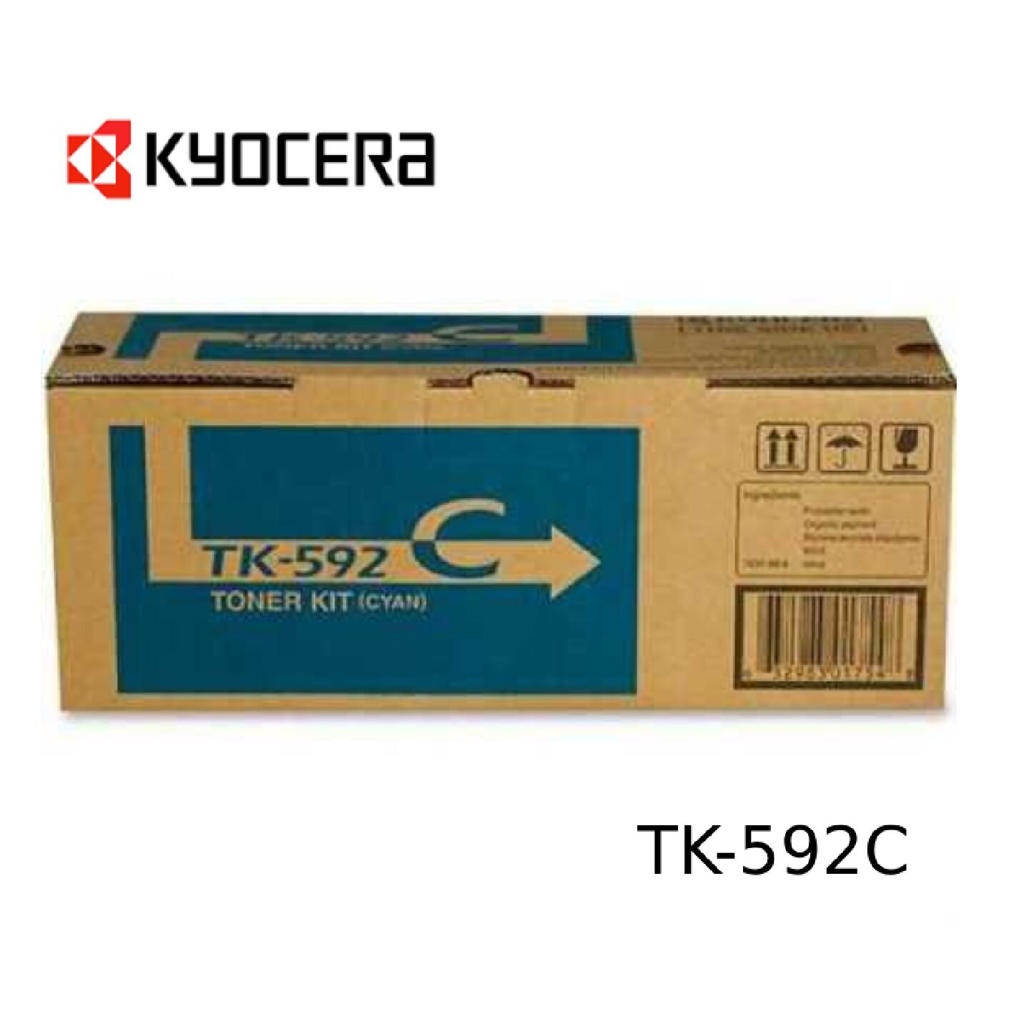 TONER KYOCERA TK-592C CYAN ORIGINAL