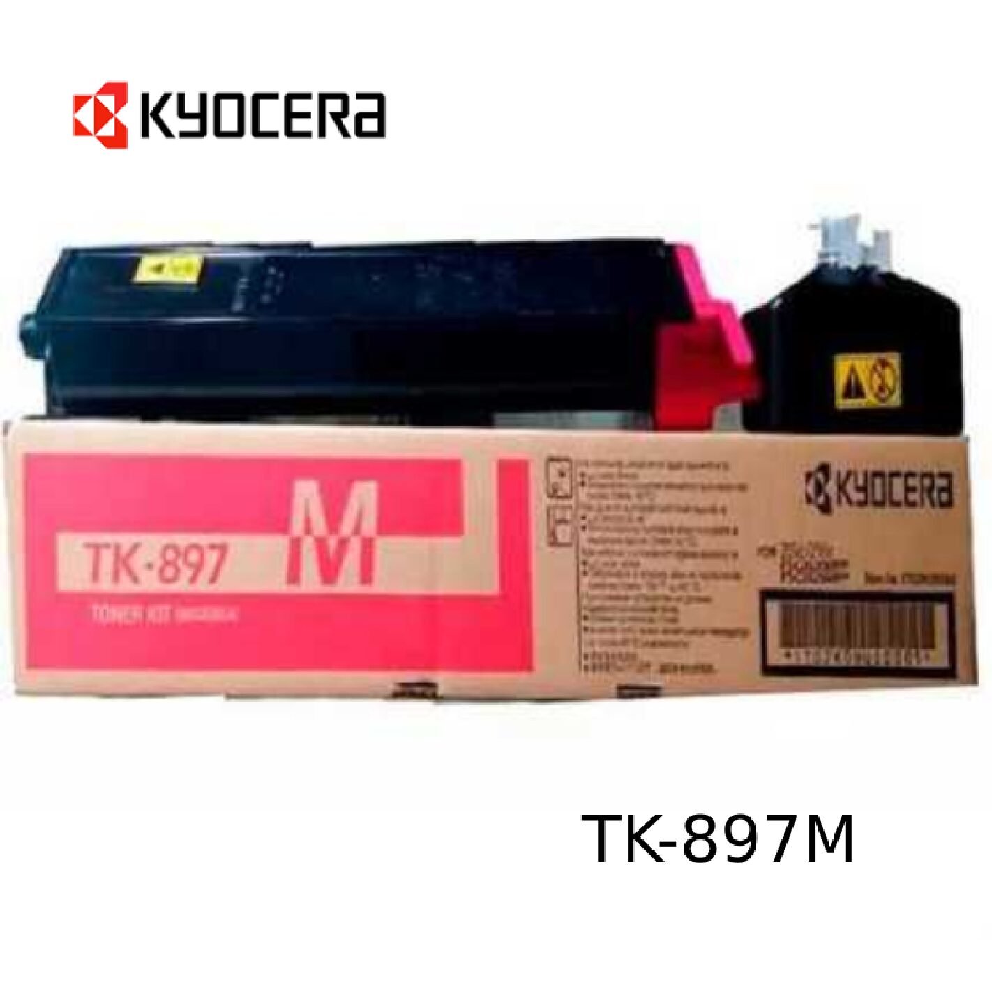 TONER KYOCERA TK-897M TASKALFA 205C MAGENTA 6K