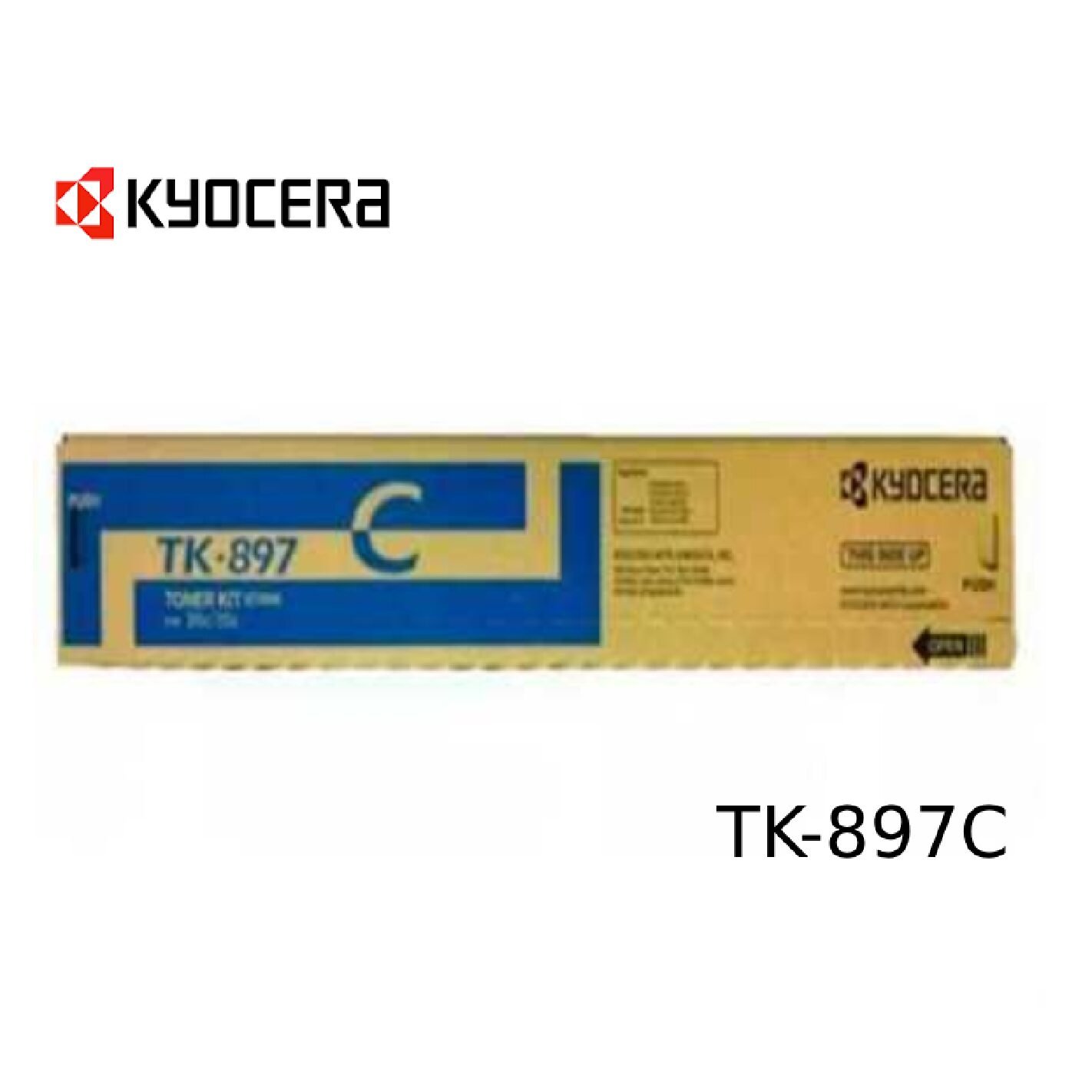 TONER KYOCERA TK-897C TASKALFA 205C CYAN 6K