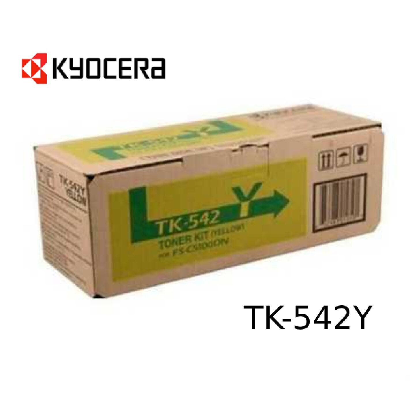 TONER KYOCERA TK-542Y FS-C5100DN YELLOW 4K