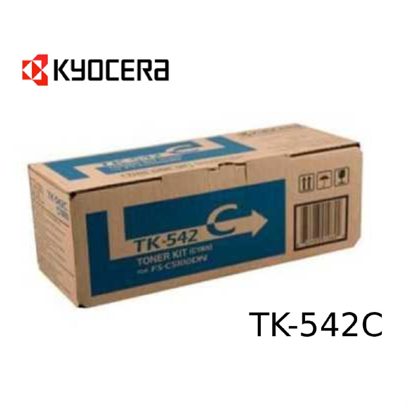 TONER KYOCERA TK-542C FS-C5100DN CYAN 4K