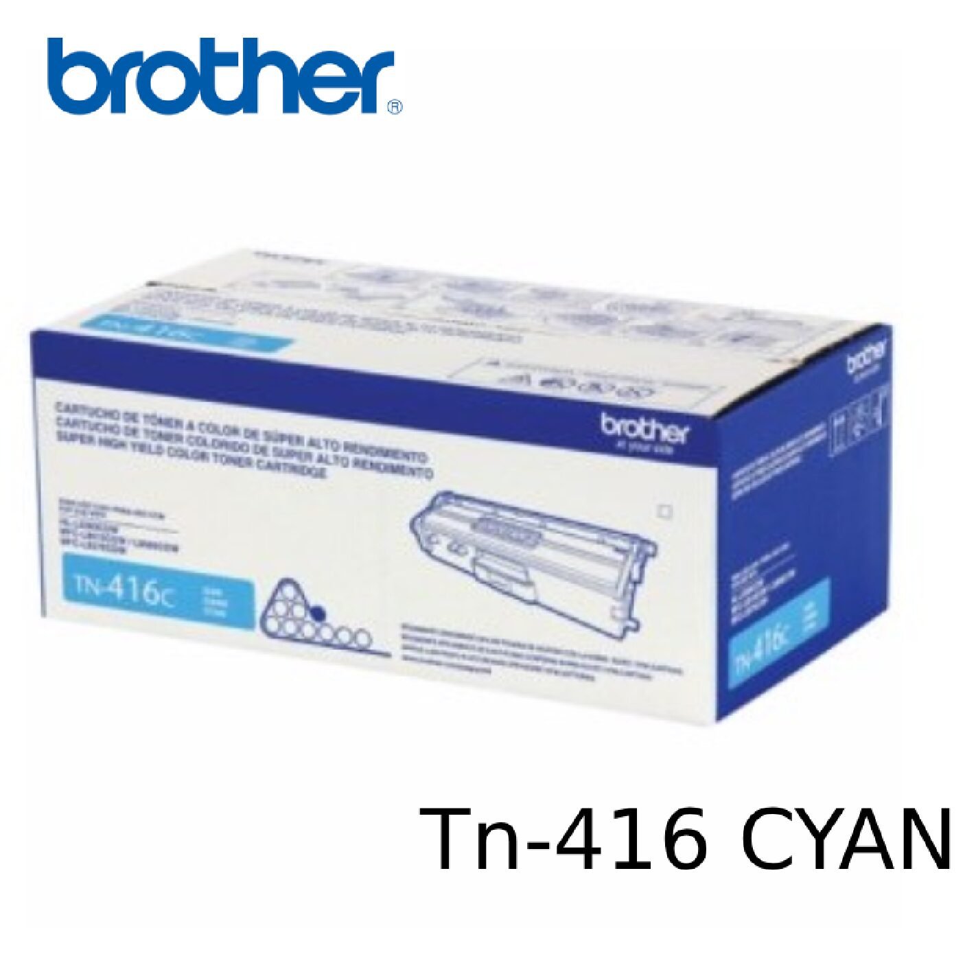 Toner Brother Tn-411 Cyan
