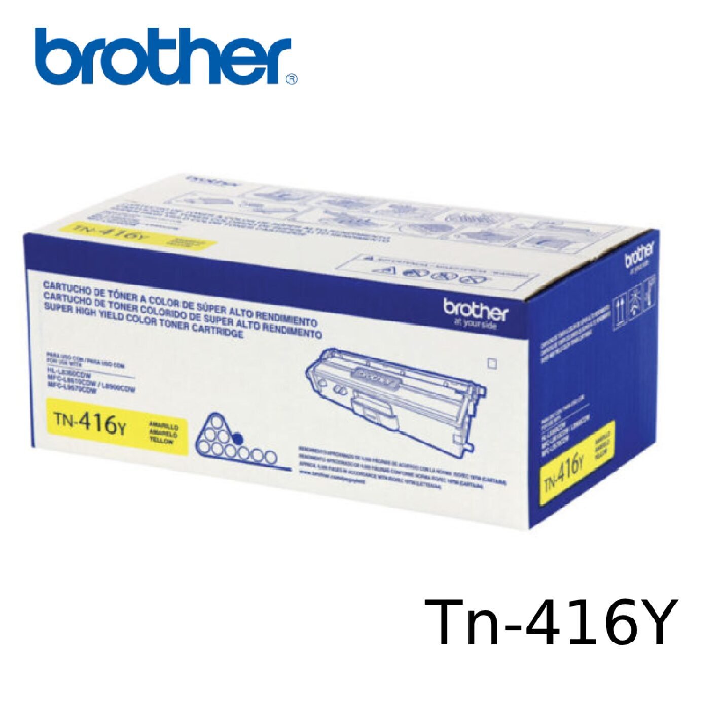 Toner Brother Tn-411 Yellow Hl-L8360Cdw