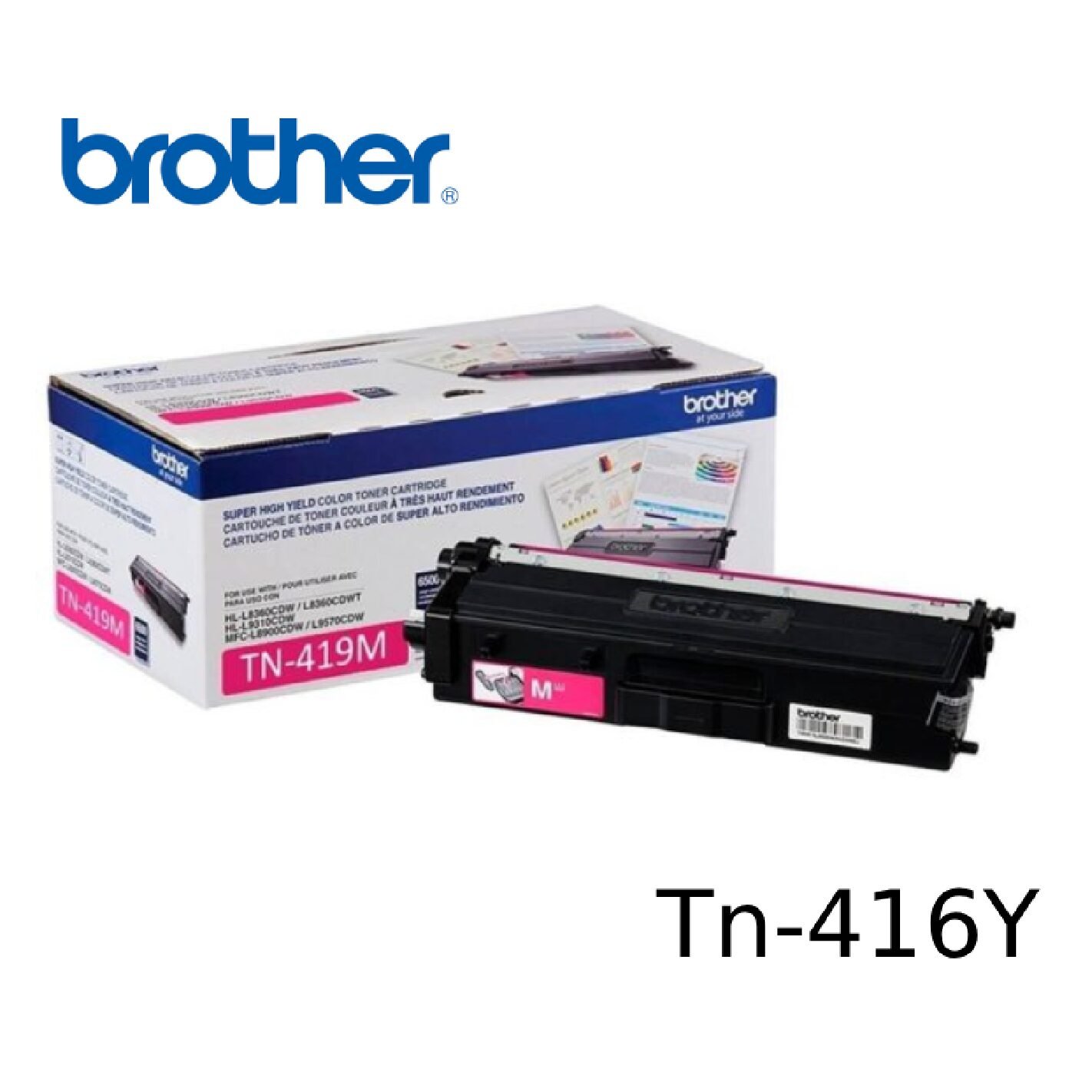 Toner Brother Tn-411 Magenta Hl-L8360Cdw