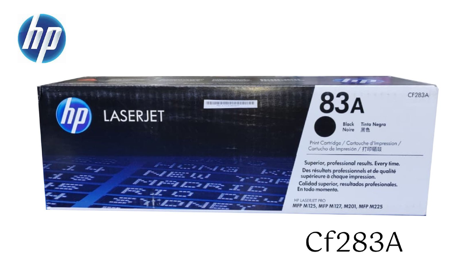 Toner Hp 83A Cf283A Mfp M127F NEGRO