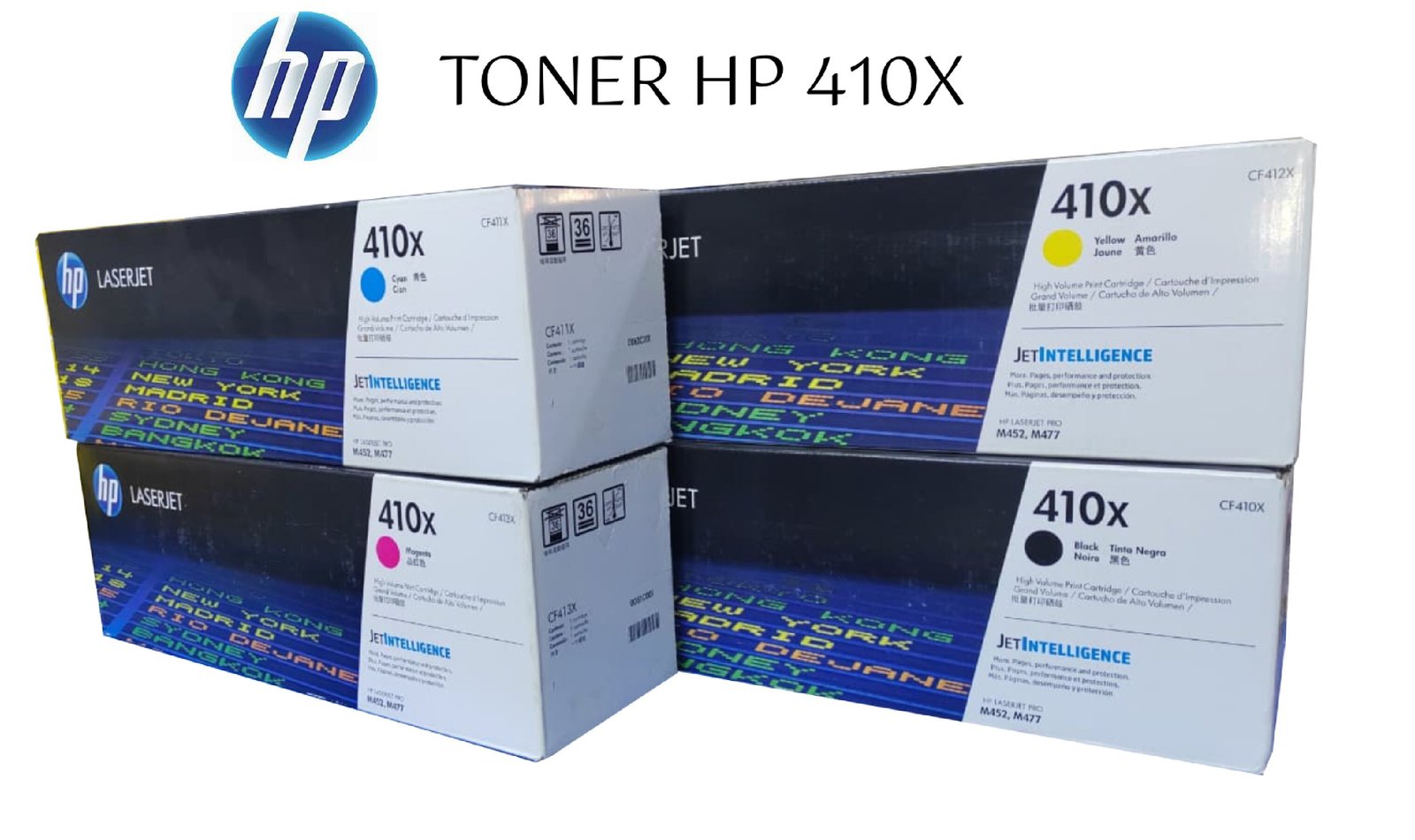 TONER HP CF411X (410X) CYAN PRO M477 5.0KPG - Imagen 2