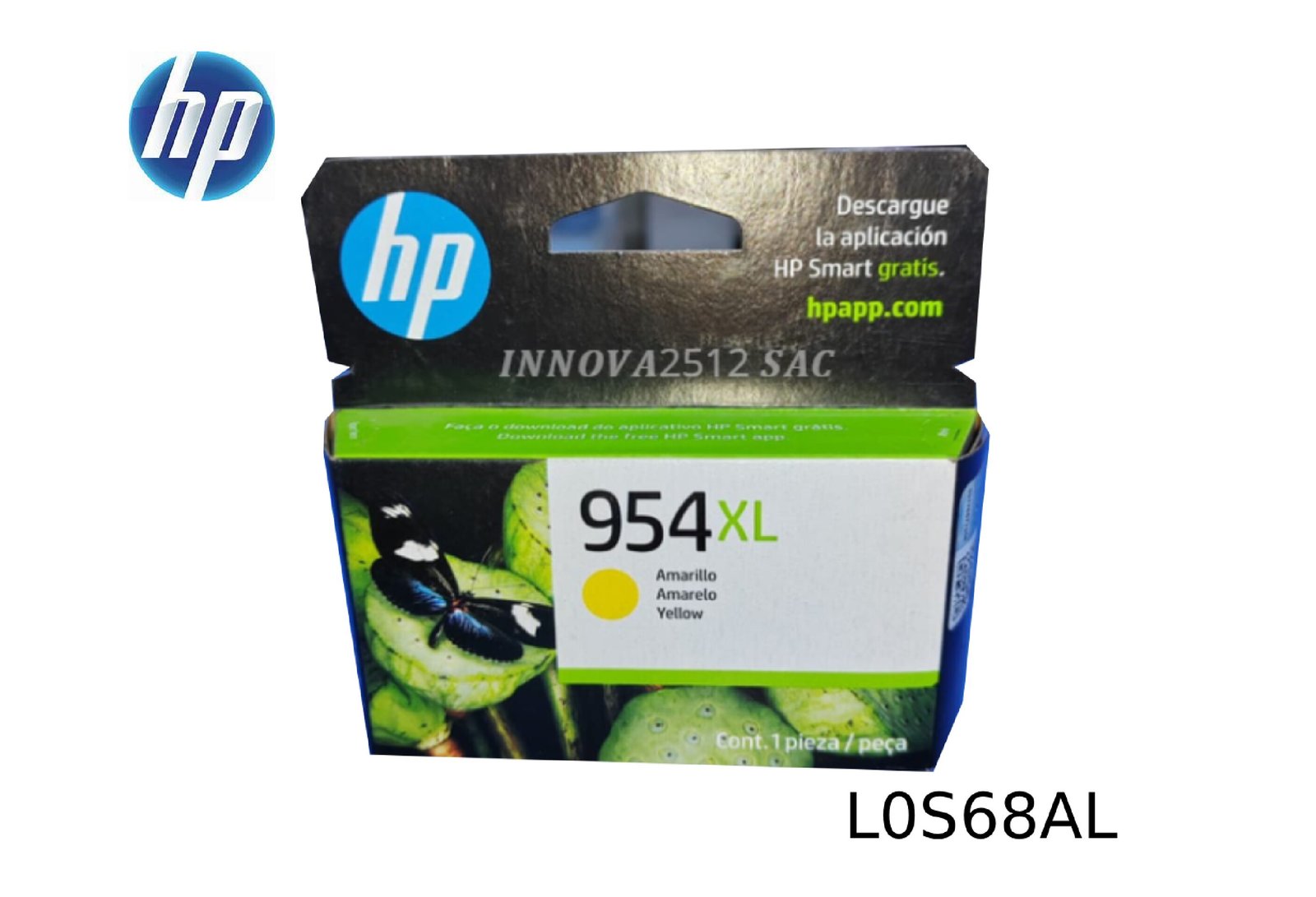 TINTA HP 954xl L0S68AL YELLOW Officejet Pro 7720, 7740, 8210, 8710