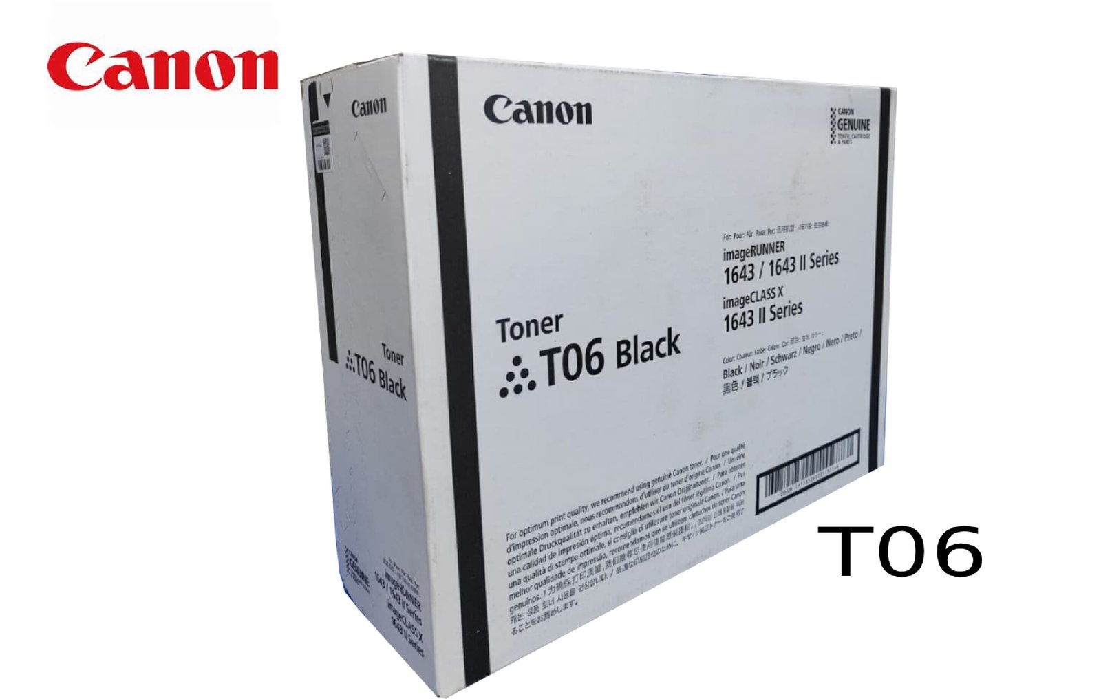 Toner canon T06 negro iR1643 Series