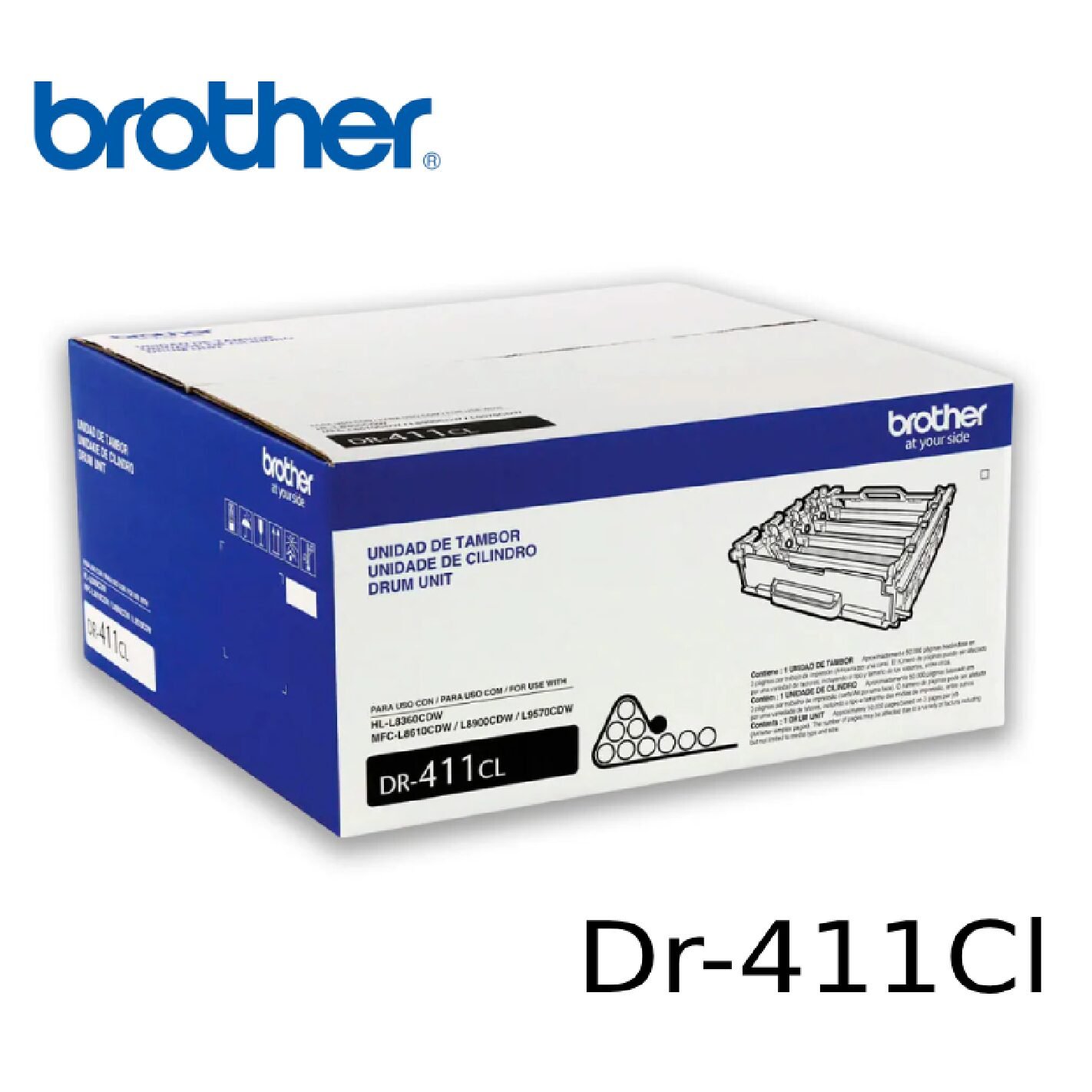 Tambor Brother Dr-411Cl Para Hl-L8360Cdw