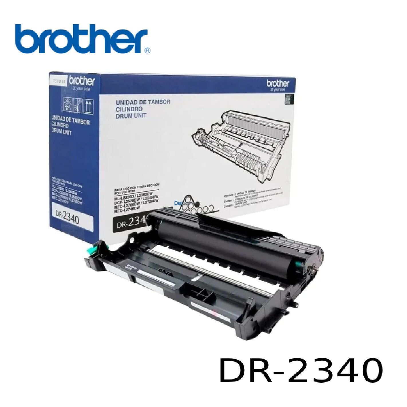 Tambor Brother Dr-2340 Para Hll2360Dw, Dcpl2540Dw