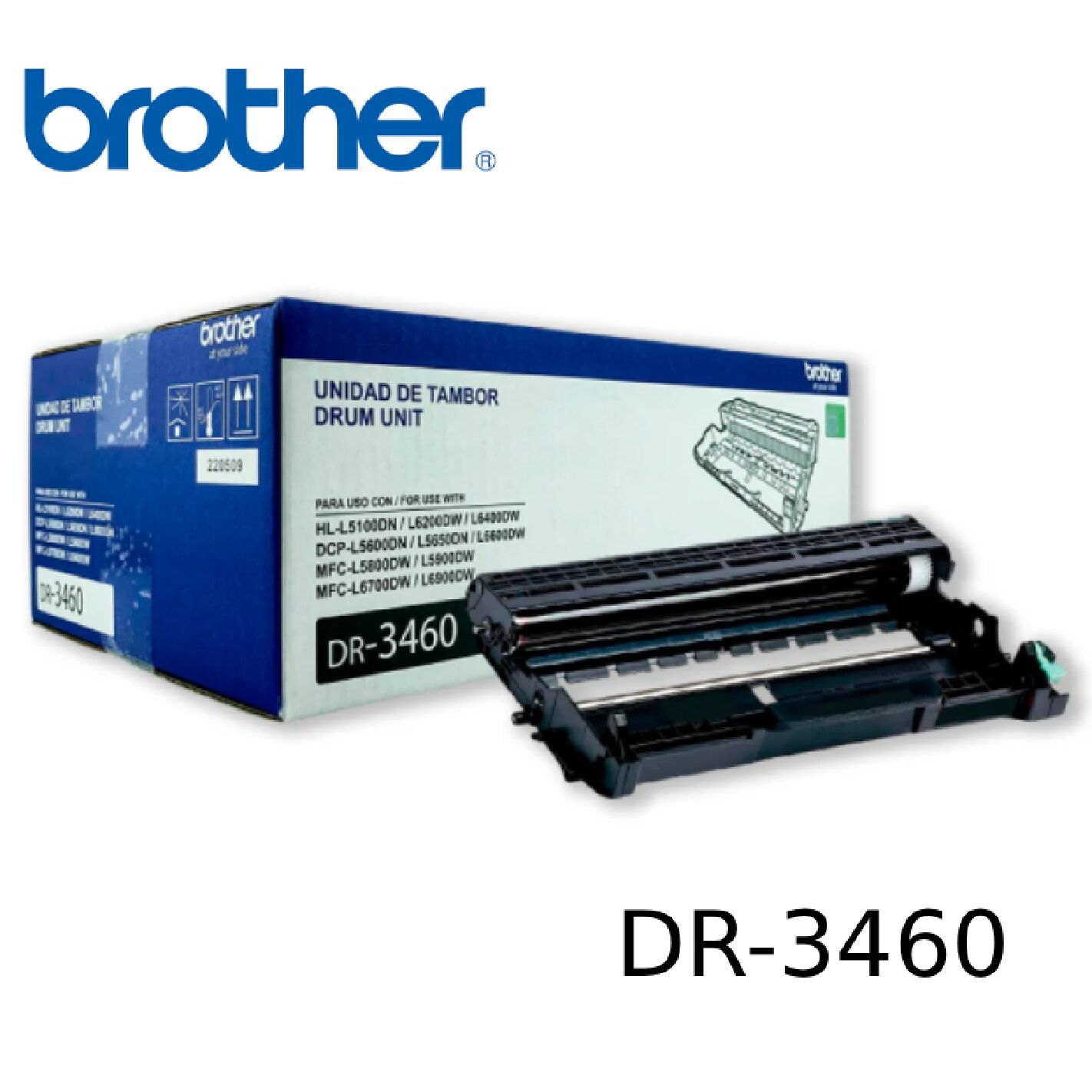 Tambor Brother Dr-3460 Hl-L5100Dn/Hll6400Dw/Dcpl5650Dn