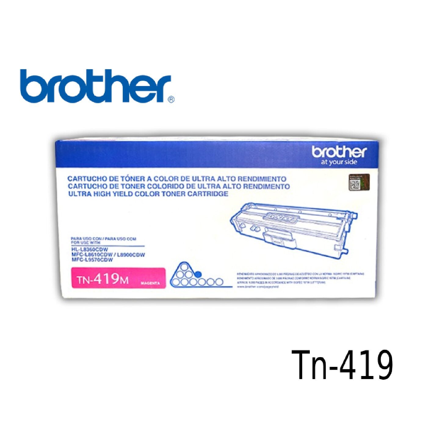 Toner Brother Tn-419M Magenta MFC-L8900CDW