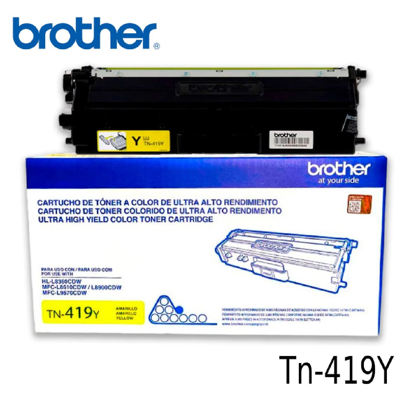 Toner Brother Tn-419 Yellow, Brother HL-L8360CDW