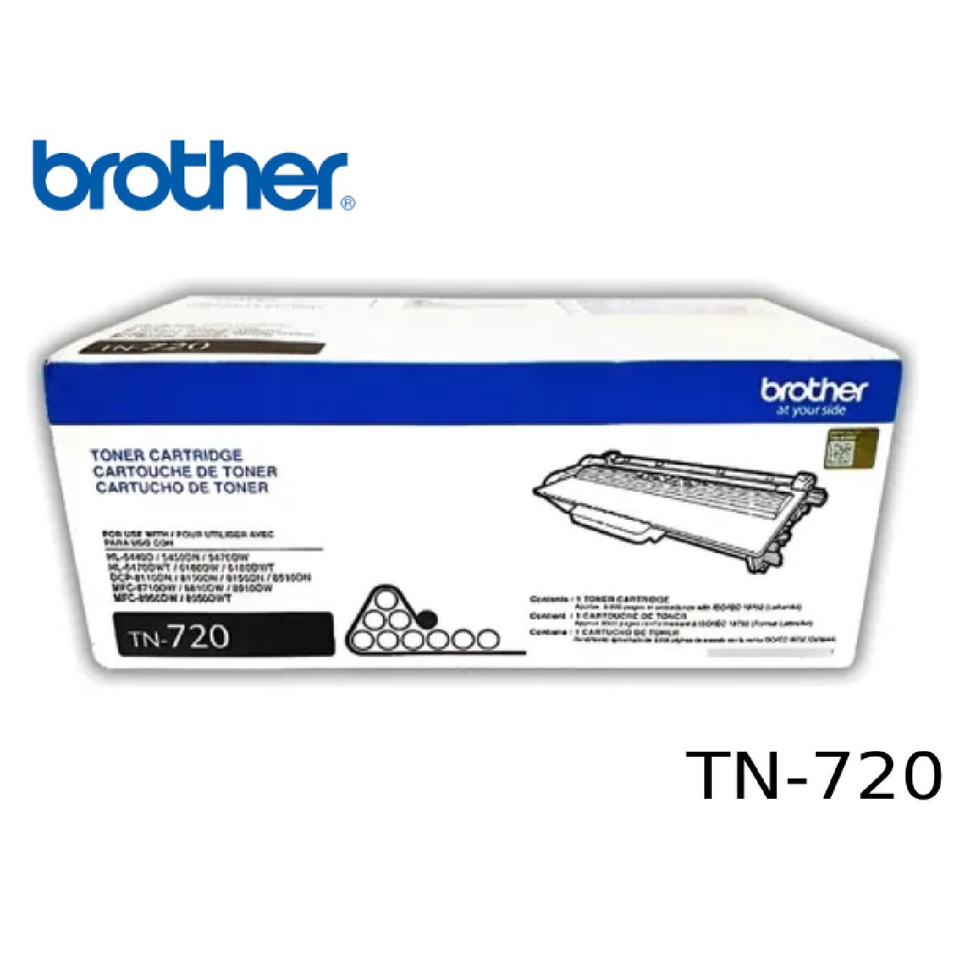 TONER BROTHER TN-720, HL-5450DN, HL-5470DW