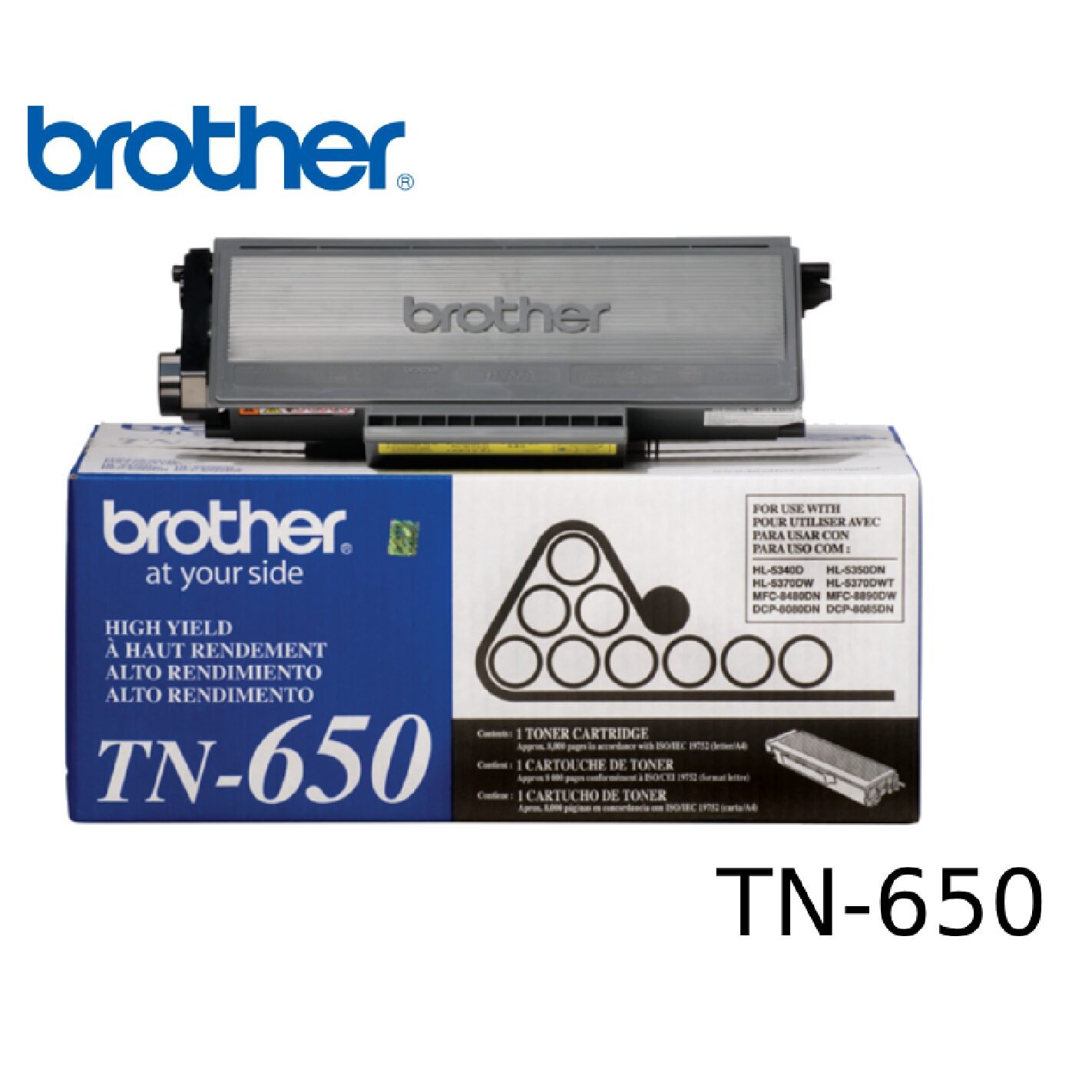 TONER BROTHER TN-650 HL-5340 8,000 PAG.