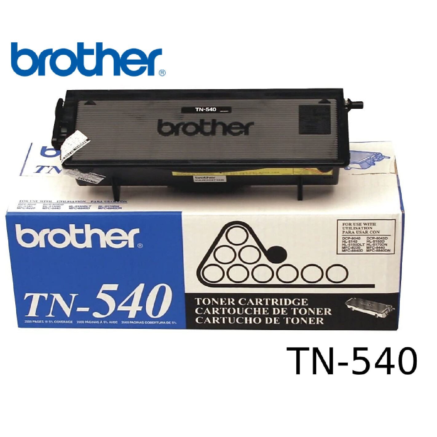 TONER BROTHER TN-540 HL-5140 3,500 PAG.
