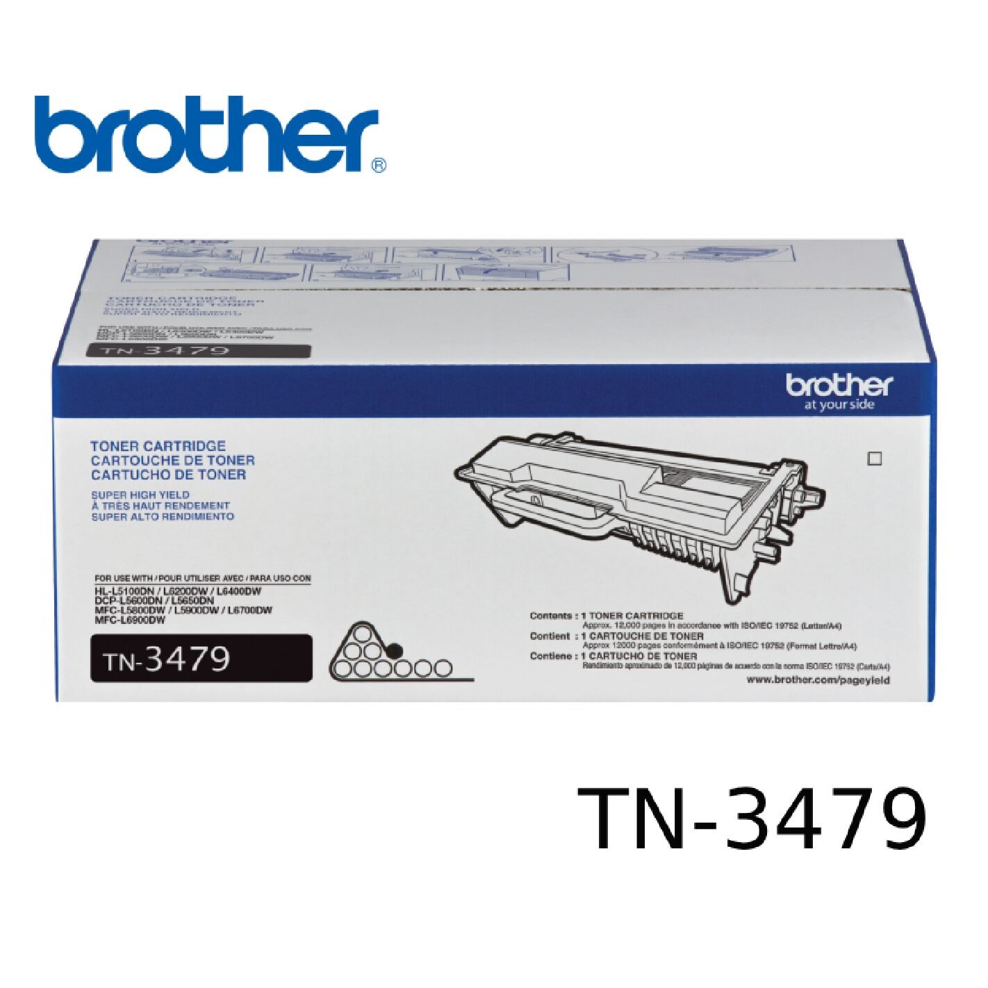 TONER BROTHER TN-3479 HL-L5100DN