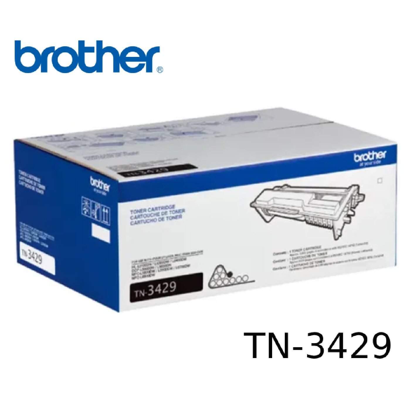 TONER BROTHER TN-3429 HL-L5100DN 3K PGS