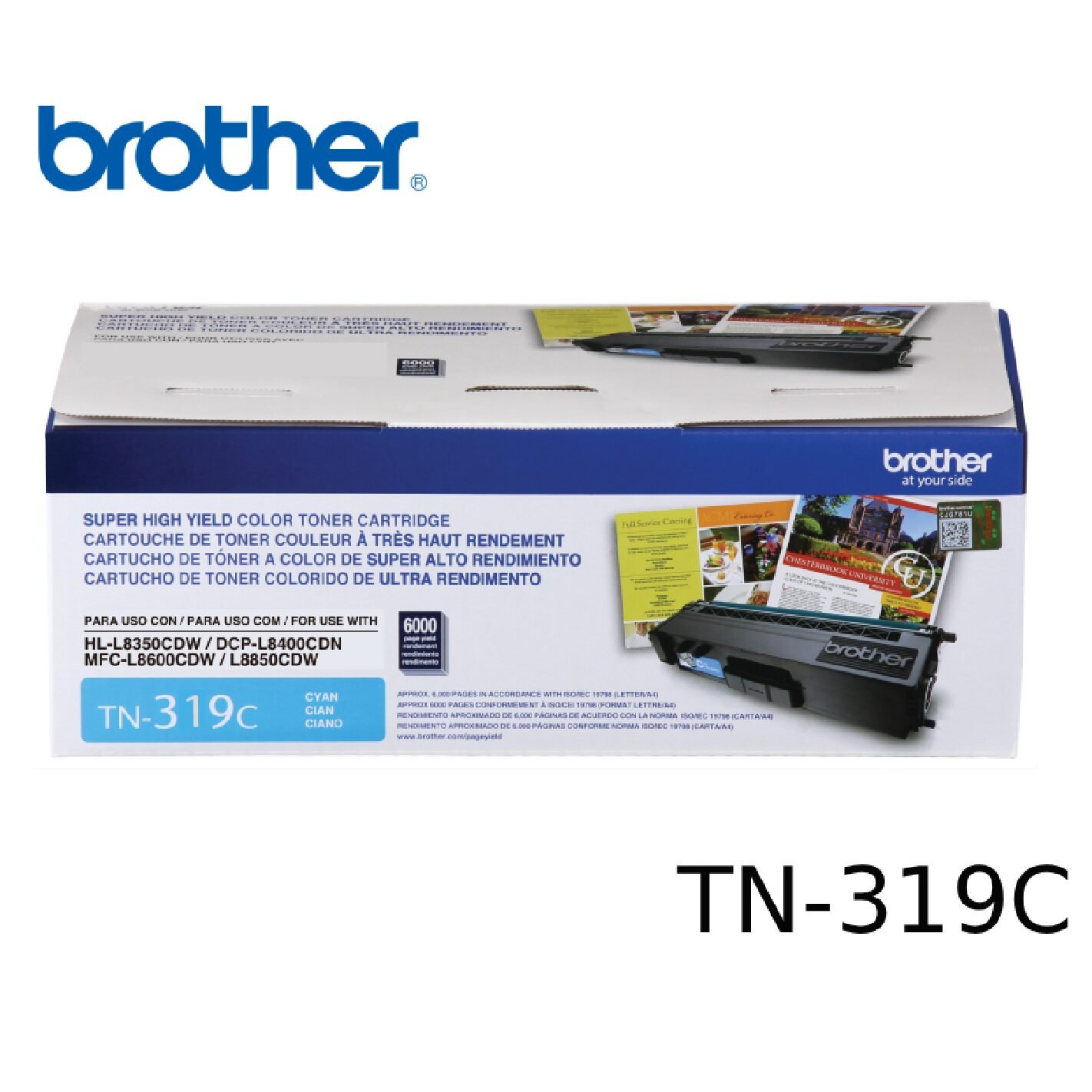 TONER BROTHER TN319C HL-L8350/MFC-L8850