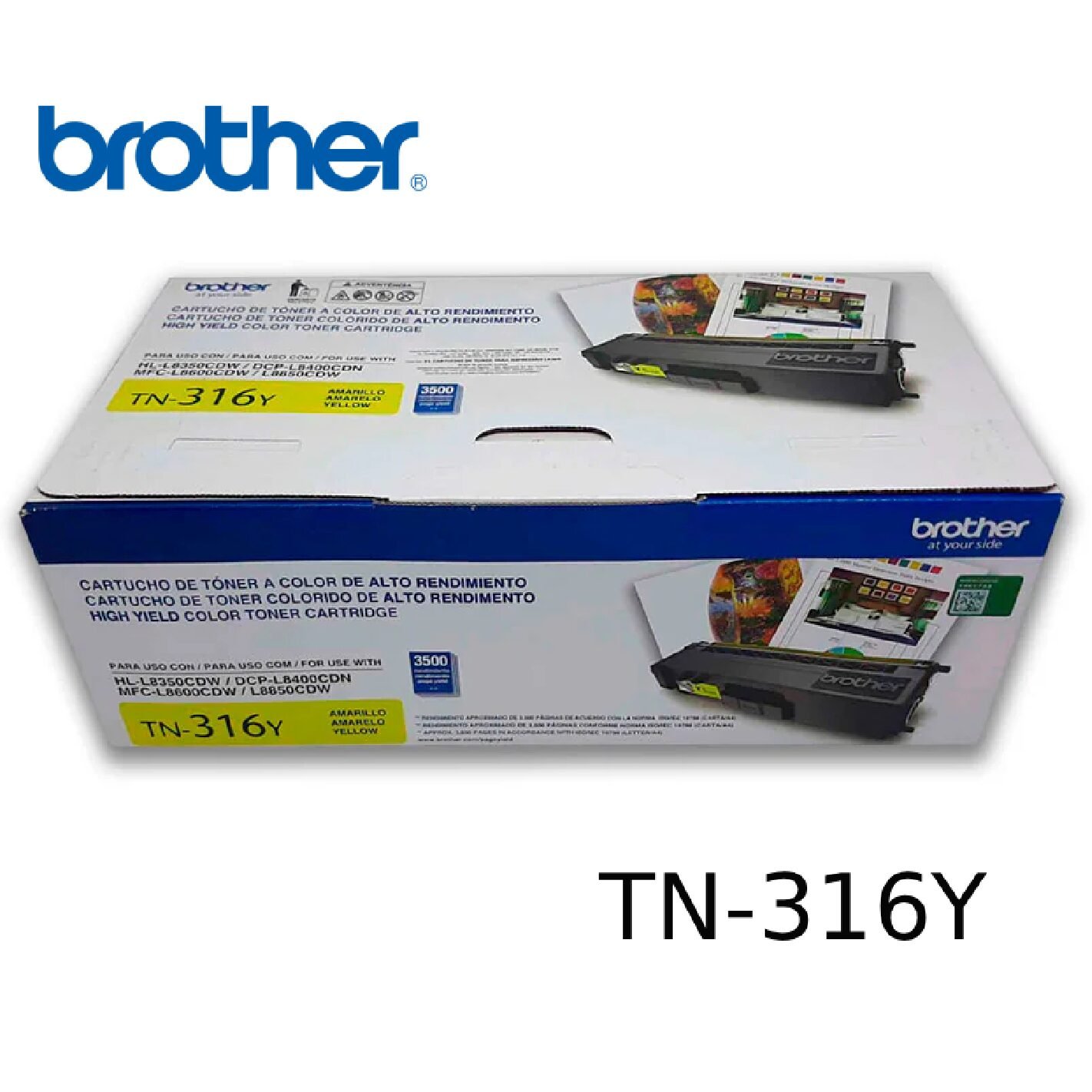 TONER BROTHER TN-316Y HL-L8350/MFC-L8850