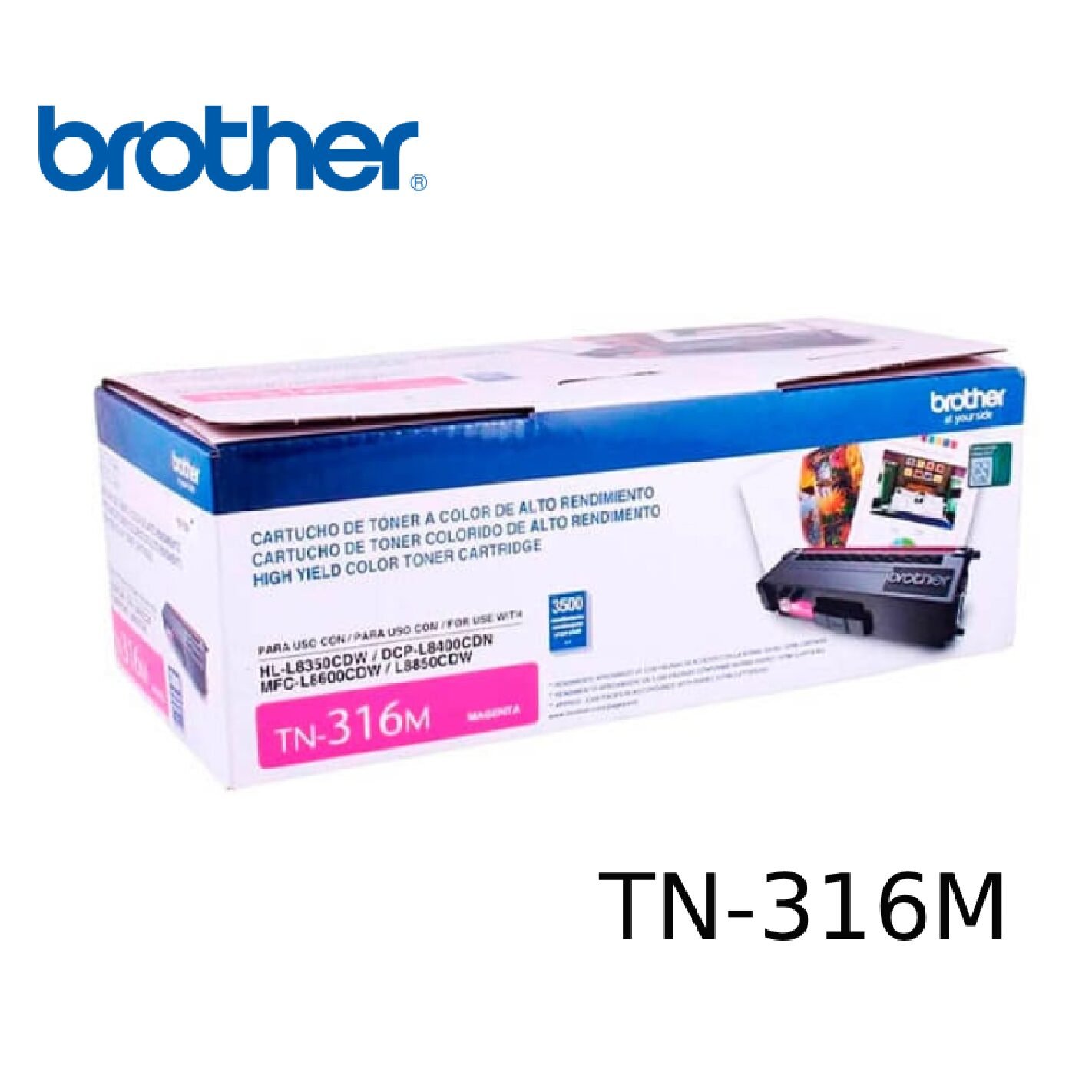 TONER BROTHER TN-316M HL-L8350/MFC-L8850